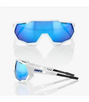 GAFAS 100% SPEEDTRAP MATTE WHITE HIPER BLUE LENS 4 GAFAS 100% SPEEDTRAP MATTE WHITE HIPER BLUE LENS - Imagen 2