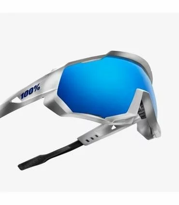 GAFAS 100% SPEEDTRAP MATTE WHITE HIPER BLUE LENS 5 GAFAS 100% SPEEDTRAP MATTE WHITE HIPER BLUE LENS - Imagen 3