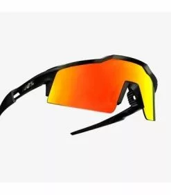 GAFAS 100% SPEEDCRAFT SL SOFT TACT BLACK - HIPER RED MULTILAYER MIRROR LENS -BICICLETAS Tienda de ventas 656