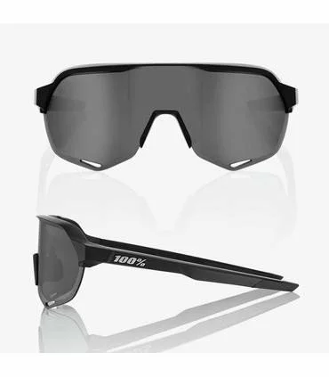GAFAS 100% S2 - SOFT TACT BLACK SMOKE LENS 4 GAFAS 100% S2 - SOFT TACT BLACK SMOKE LENS - Imagen 2
