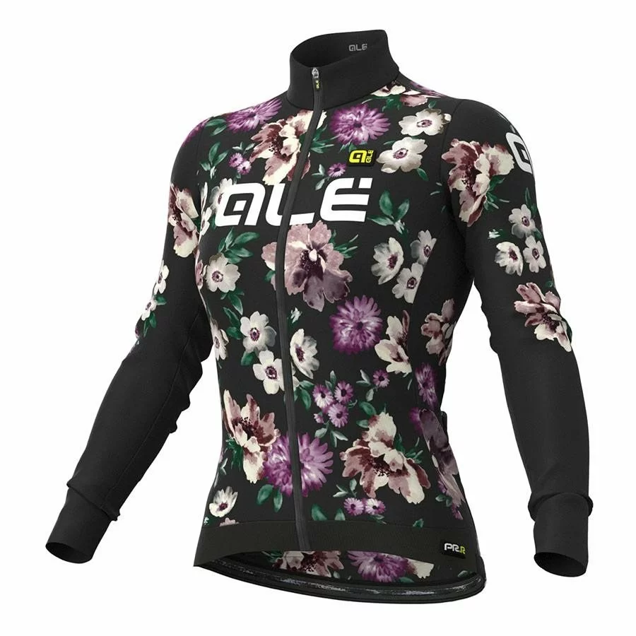 MAILLOT ALE FIORI MANGA LARGA NEGRO MUJER 3 MAILLOT ALE FIORI MANGA LARGA NEGRO MUJER
