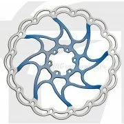 DISCO ALLIGATOR ARIES AZUL 180MM