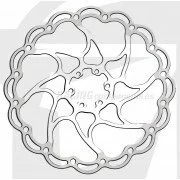 DISCO ALLIGATOR ARIES BLANCO 160MM