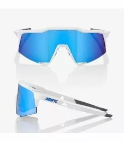 GAFAS 100% SPEEDCRAFT - MATTE WHITE - HIPER BLUE MULTILAYER MIRROR LENS -BICICLETAS Tienda de ventas c5