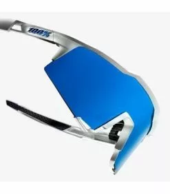 GAFAS 100% SPEEDCRAFT - MATTE WHITE - HIPER BLUE MULTILAYER MIRROR LENS -BICICLETAS Tienda de ventas c6