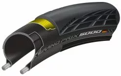 CUBIERTA CONTINENTAL GRAND PRIX 5000 700X25C PLEGABLE NEGRO