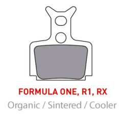 PASTILLA DE FRENO ONOFF PARA FORMULA