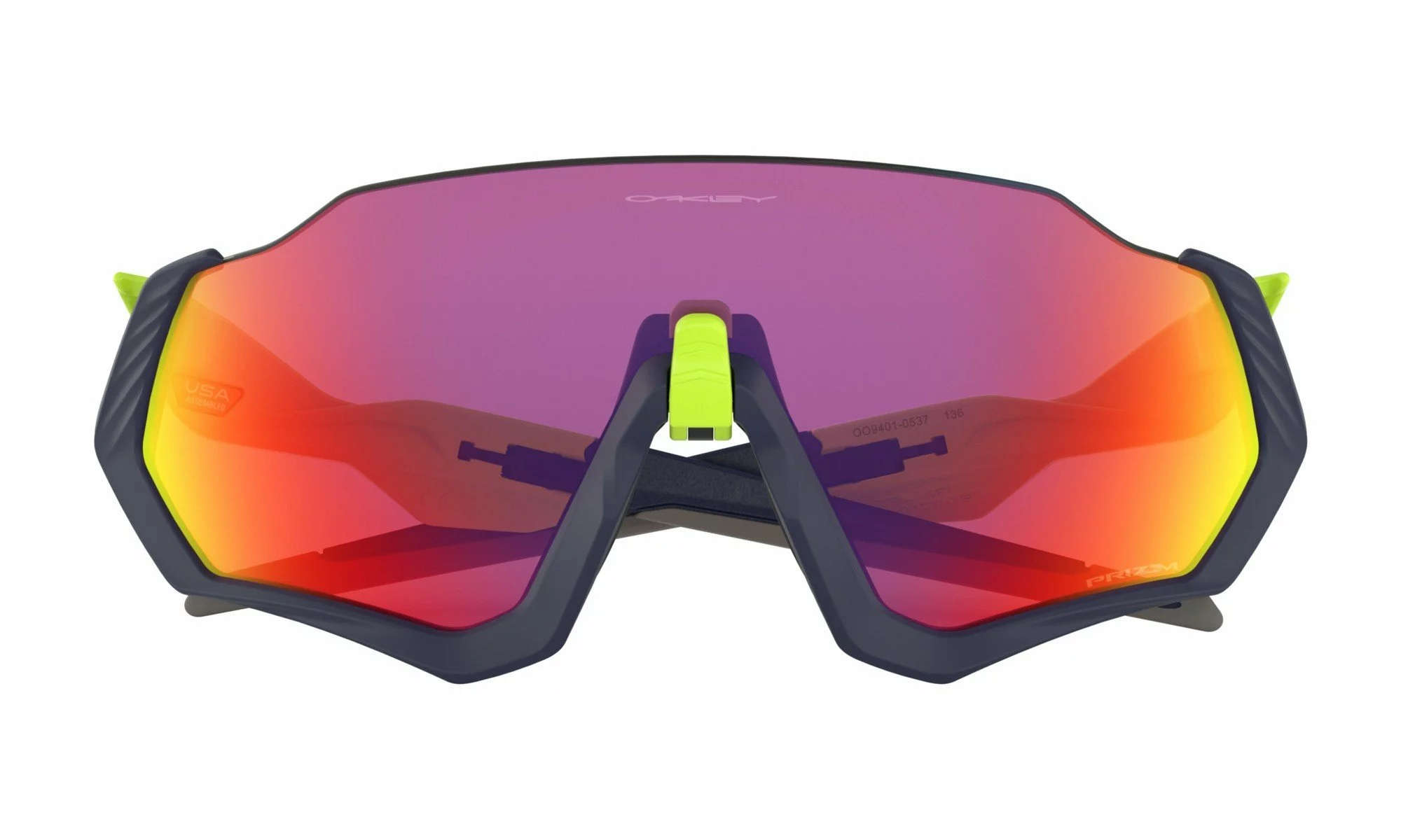 OAKLEY FLIGHT JACKET MATE NAVY PRIZM ROAD OO9401-0537 4 OAKLEY FLIGHT JACKET MATE NAVY PRIZM ROAD OO9401-0537 - Imagen 2