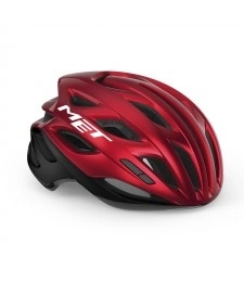 Met Casco Estro Mips Rojo/Negro Metalico