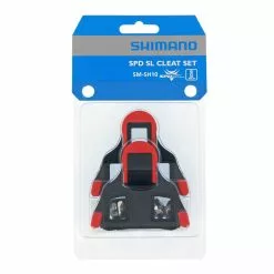 CALAS SHIMANO SPD-SL SM-SH11 ROJO 0 GRADOS