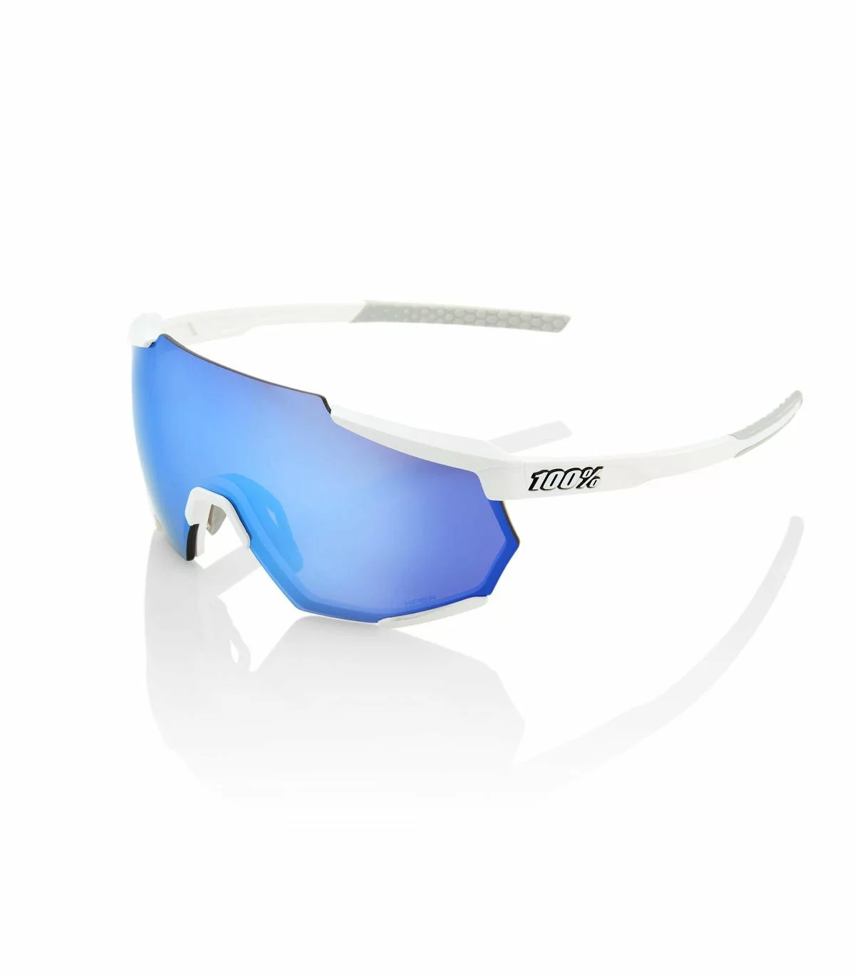 GAFAS 100% RACETRAP MATTE WHITE HIPERBLUE LENS 3 GAFAS 100% RACETRAP MATTE WHITE HIPERBLUE LENS