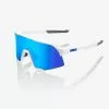 GAFAS 100% S3 MATTE WHITE HIPER BLUE MIRROR LENS -BICICLETAS Tienda de ventas s31