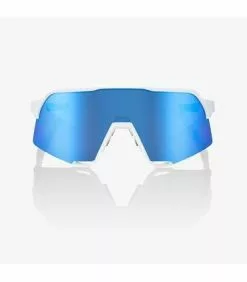 GAFAS 100% S3 MATTE WHITE HIPER BLUE MIRROR LENS -BICICLETAS Tienda de ventas s32