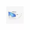 GAFAS 100% SPEEDCRAFT SL MATTE WHITE METALLIC BLUE HIPER BLUE LENS -BICICLETAS Tienda de ventas sl7