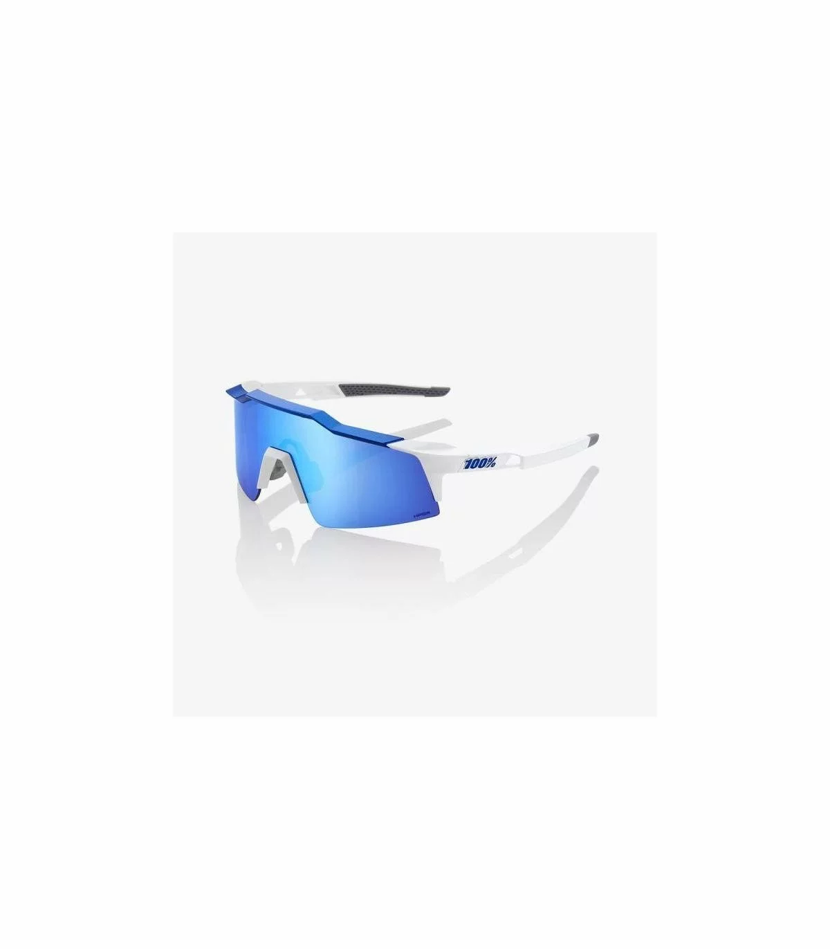 GAFAS 100% SPEEDCRAFT SL MATTE WHITE METALLIC BLUE HIPER BLUE LENS 3 GAFAS 100% SPEEDCRAFT SL MATTE WHITE METALLIC BLUE HIPER BLUE LENS