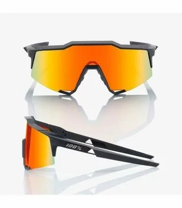 GAFAS 100% SPEEDCRAFT SOFT TACT BLACK HIPER RED LENS 4 GAFAS 100% SPEEDCRAFT SOFT TACT BLACK HIPER RED LENS - Imagen 2