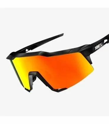 GAFAS 100% SPEEDCRAFT SOFT TACT BLACK HIPER RED LENS 5 GAFAS 100% SPEEDCRAFT SOFT TACT BLACK HIPER RED LENS - Imagen 3