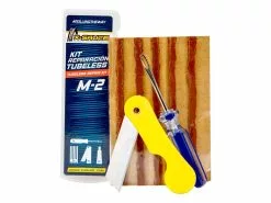 X-Sauce KIT DE MECHAS PARA REPARACIÓN DE NEUMÁTICOS TUBELESS M-2